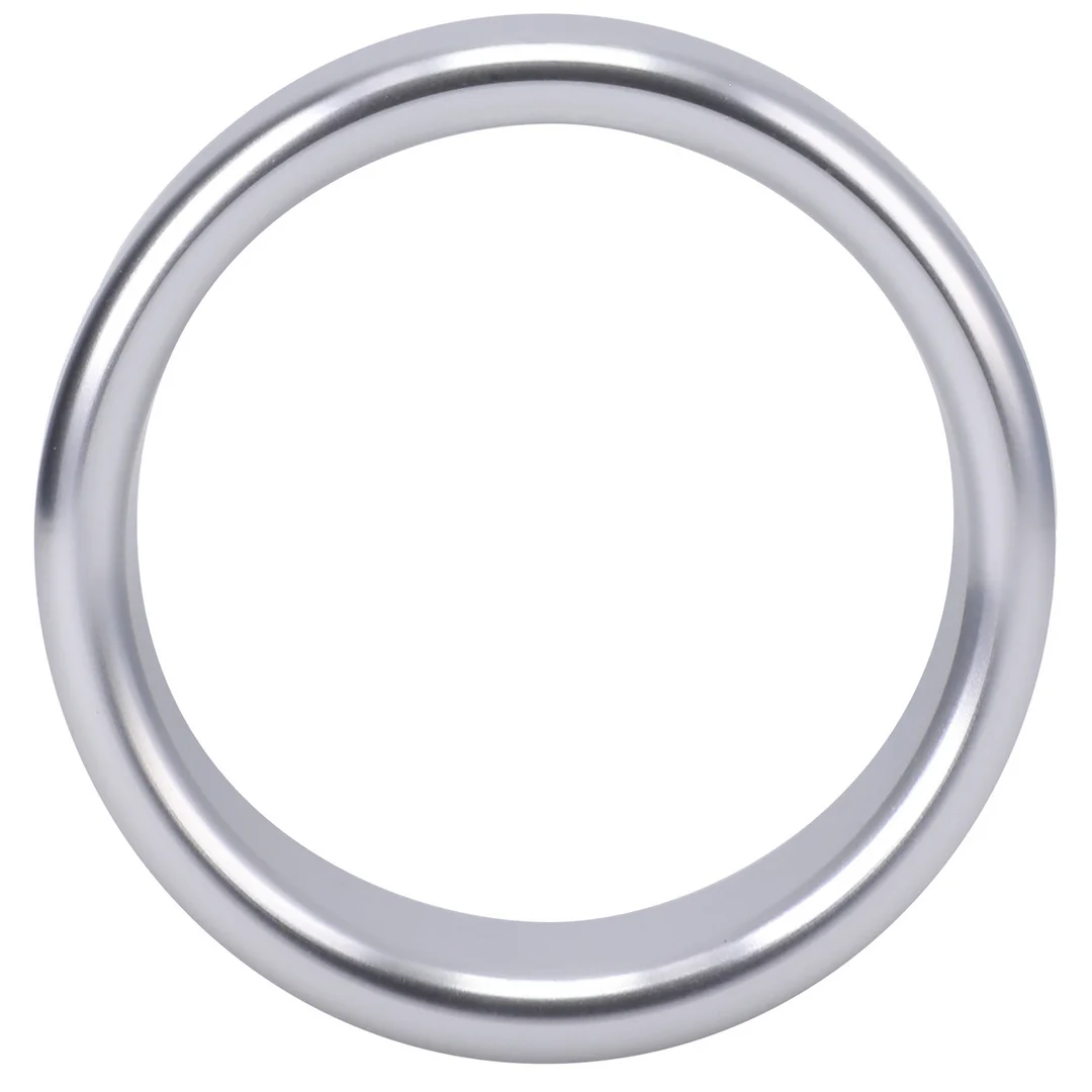 Cockring aus gebürstetem Aluminium – Medium – Bild 6