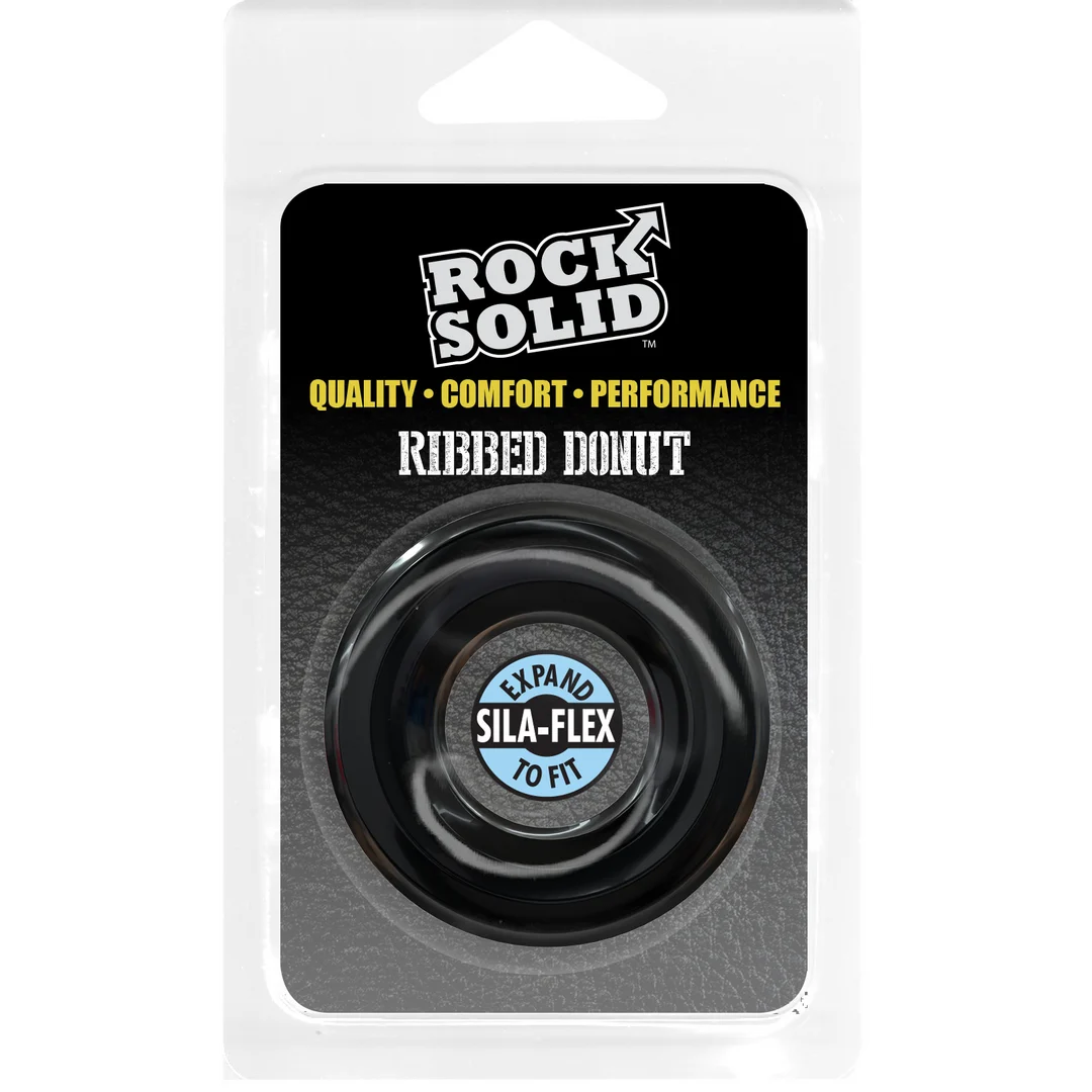 3700-19-CD-2 Doc Johnson Ribbed Donut Cockring – Bild 1