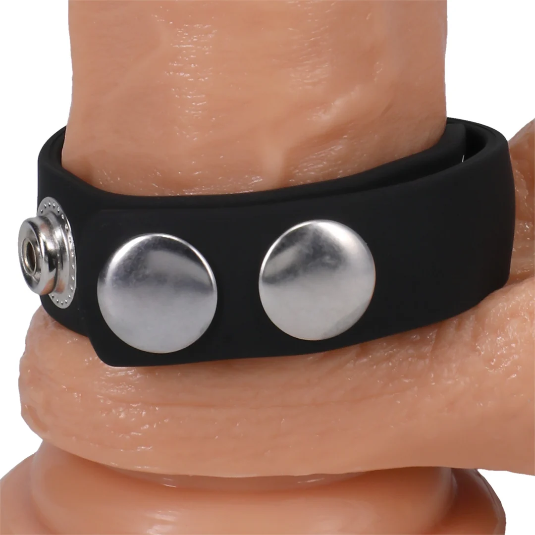 Doc Johnson Silicone Snap Silikon Penisring – Bild 3