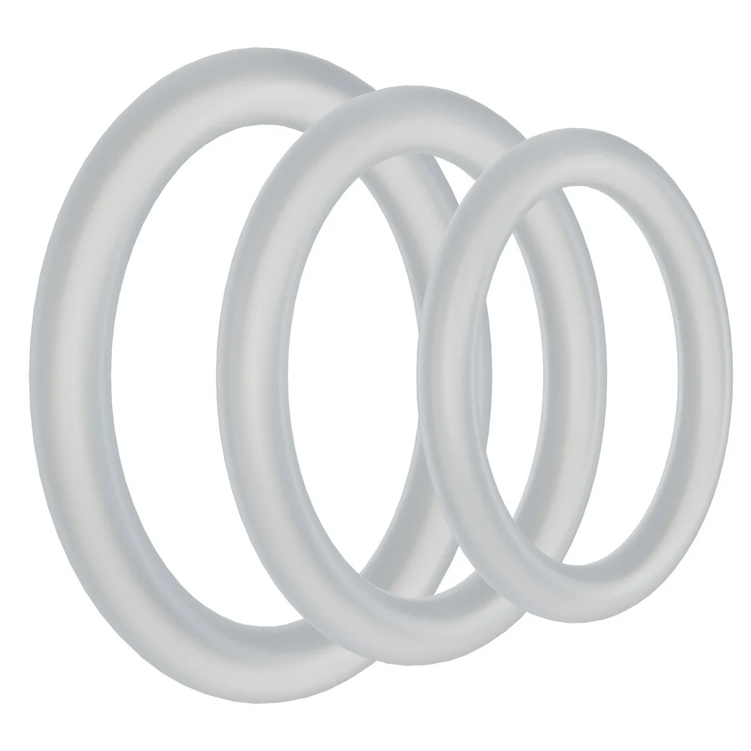 Doc Johnson The Gasket Silikon Penisring Set – Bild 6