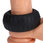 Nicht vibrierender Cockring mit leichter Dehnbarkeit – De Monster – Bild 5