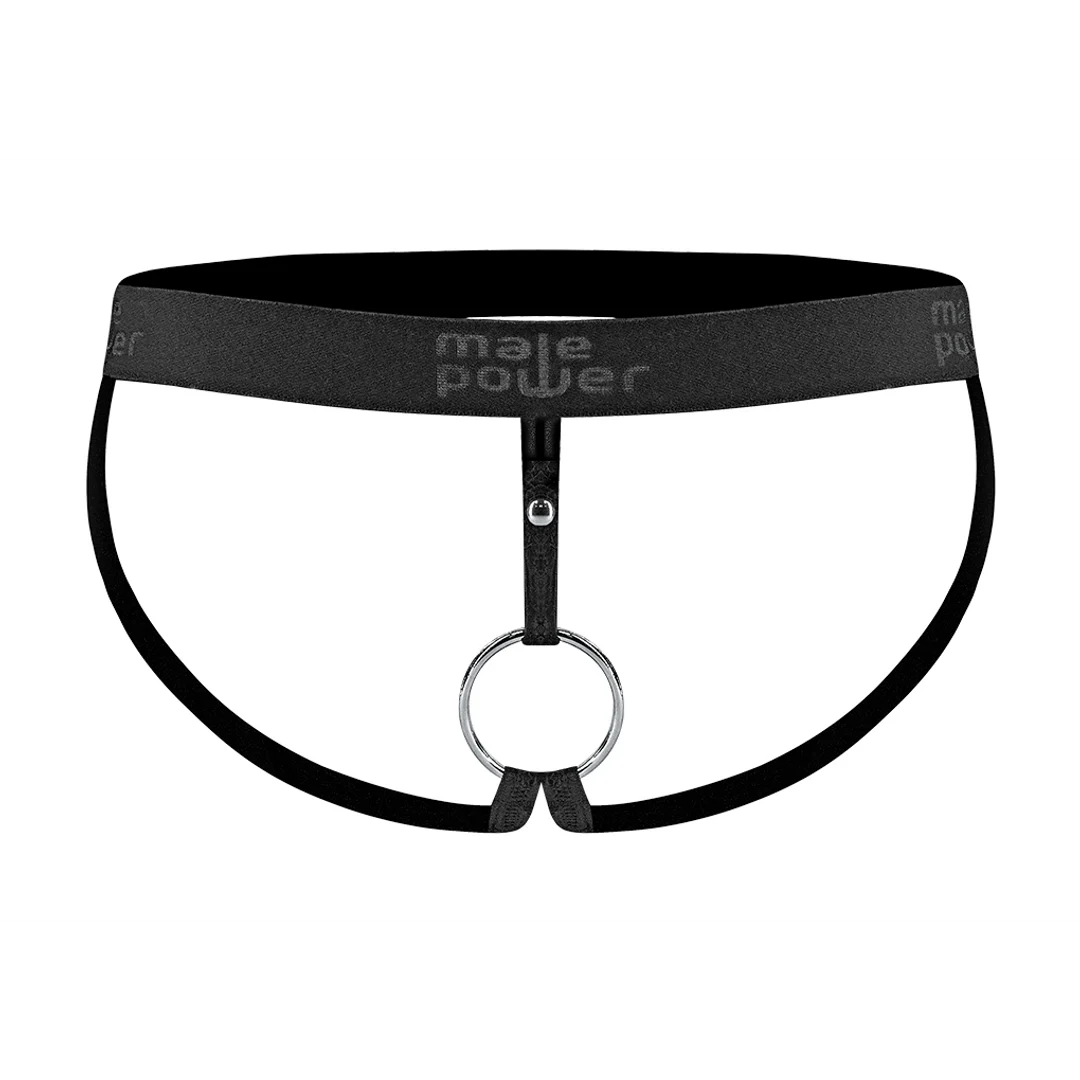 Herren Jockstrap mit abnehmbarem C Ring für einen markanten Look, Male Power – Bild 4