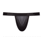 Jockstrap mit Satinoptik und plüschigem Bund für ein selbstbewusstes Gefühl – Male Power – Bild 4
