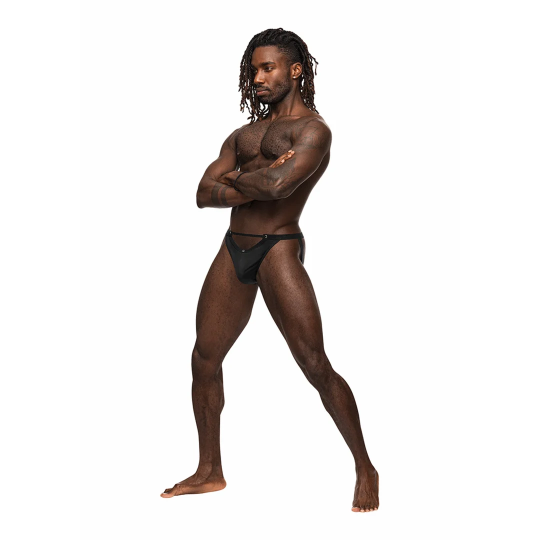 396276BKLX-5 Jockstrap mit schmalem Bund und Push up Effekt für einen athletischen Look | Male Power – Bild 1