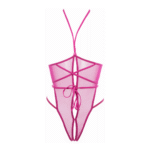 Open Cup Body mit Wickelbändern für einen verführerischen Look und sexy Dessous – LIN – Bild 13