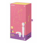 Satisfyer Wandvibrator – appgesteuert mit austauschbaren Aufsätzen – Satisfyer, weiß