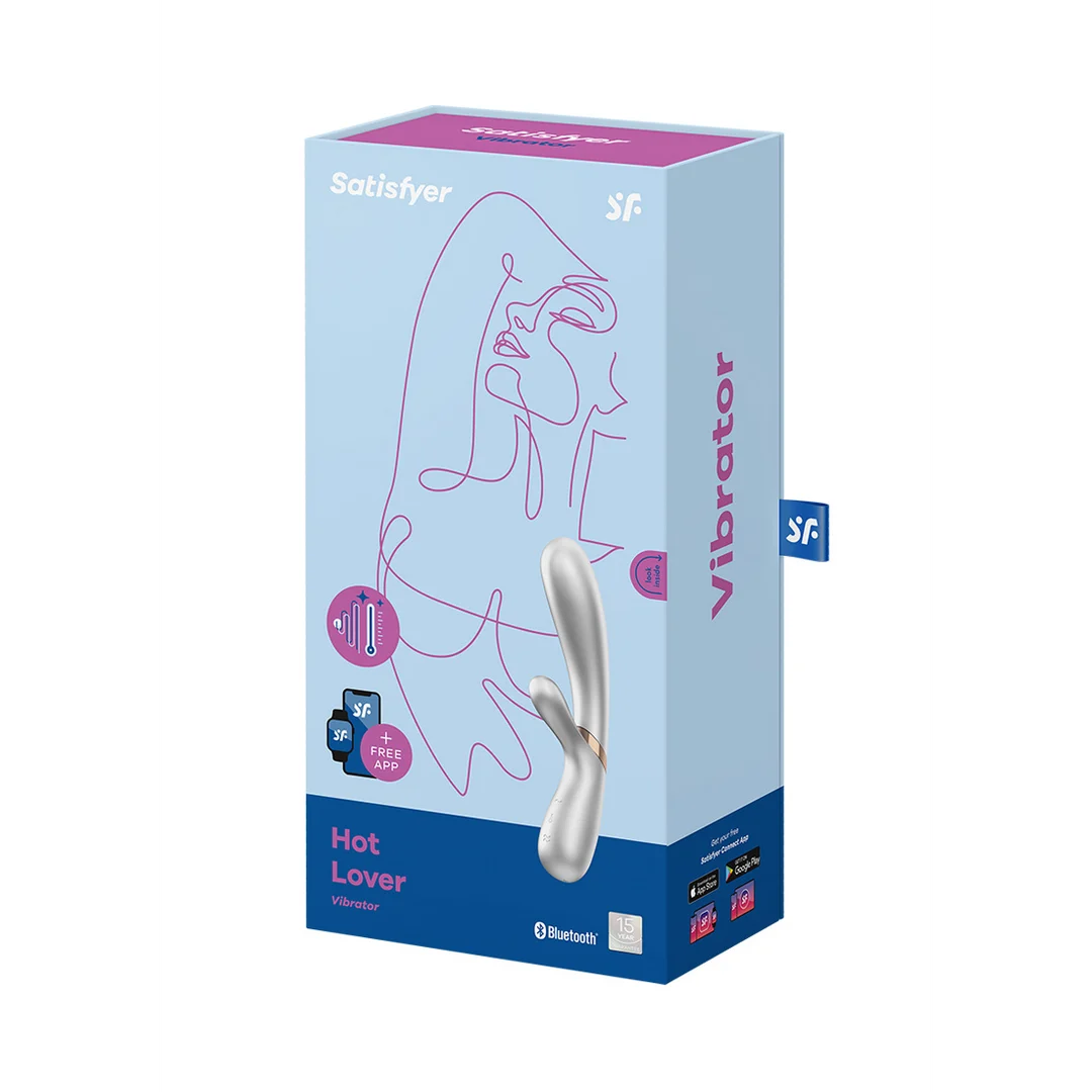 4002514-2 Satisfyer Rabbit Vibrator – zwei Motoren – Satisfyer Hot Lover Champagne – Bild 1