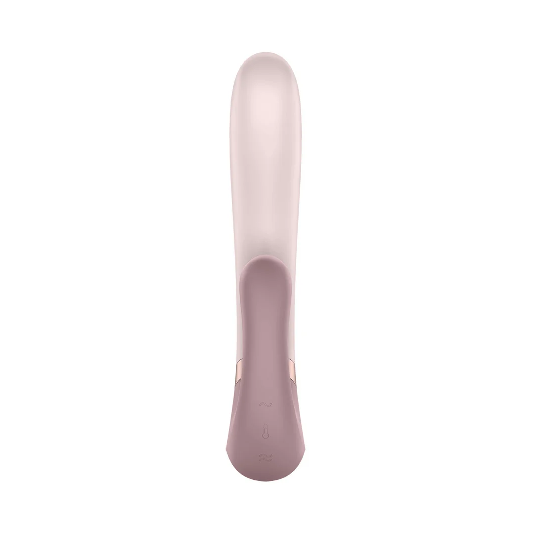 Satisfyer Rabbit Vibrator, wärmend und per App steuerbar, Satisfyer Heat Wave Mauve – Bild 2