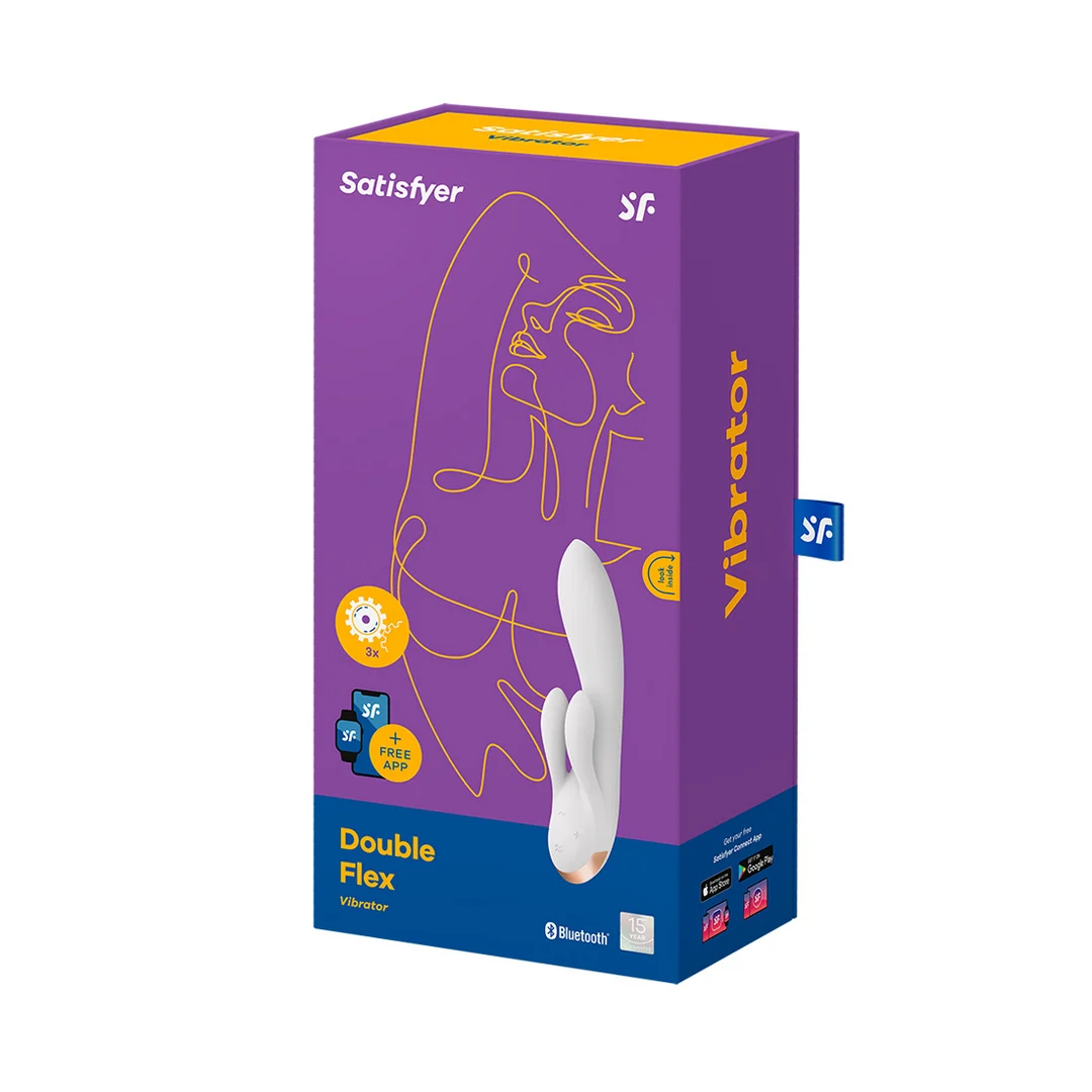 4002620-2 Satisfyer Rabbit Vibrator – per App steuerbar und aufladbar – Satisfyer Weiß – Bild 1