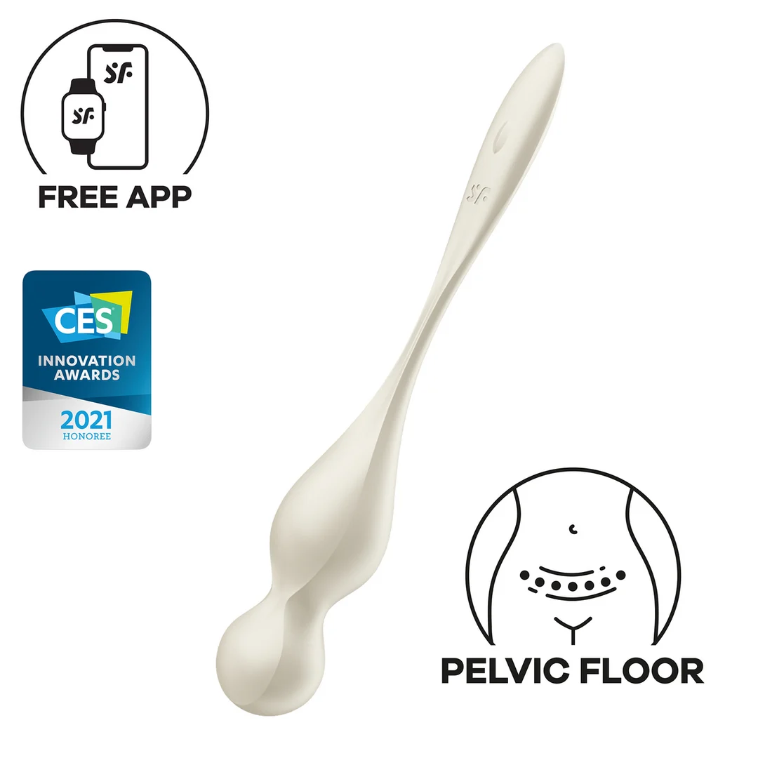 Satisfyer Love Birds 1 Beckenbodentrainer, weiß – Bild 5