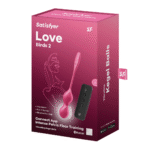 Toy für Paare mit Fernbedienung – Love Birds 2 – Kegelübungen und G Punkt Stimulation – Rosa