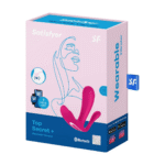 Satisfyer Vibrator mit flacher Basis – Top Secret Plus