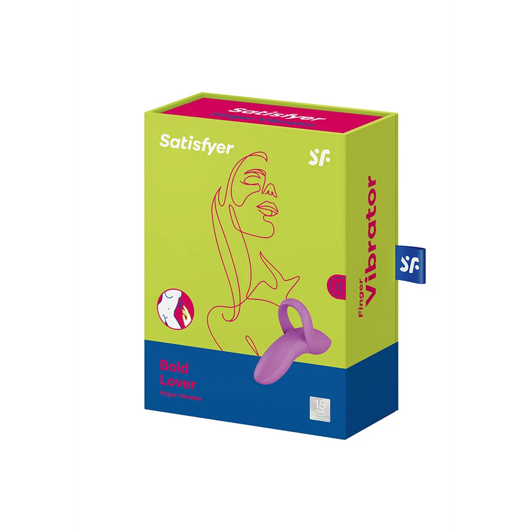 Satisfyer Fingervibrator mit gebogenem Design – Bold Lover – Bild 1