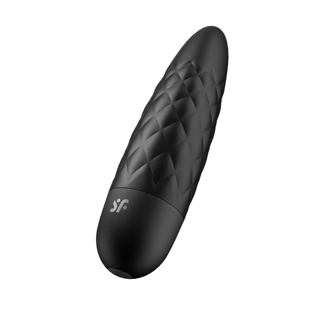 Satisfyer Mini Vibrator mit gezielter Spitze und Noppenstruktur, schwarz – Bild 2