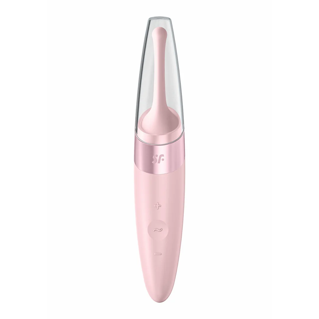 Satisfyer Bullet Vibrator mit rotierender Spitze – Altrosa – Bild 5