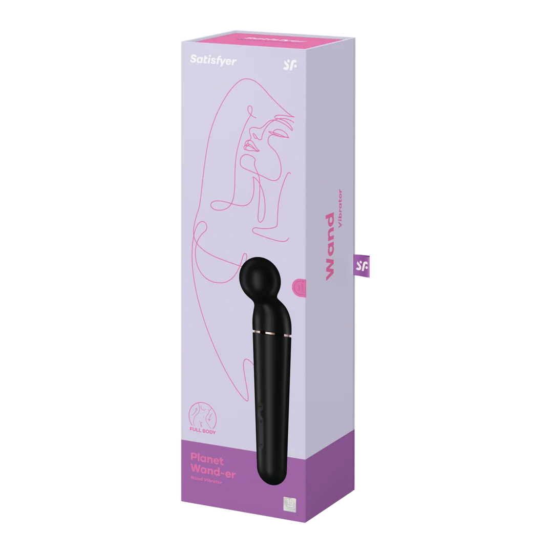 4018553-2 Satisfyer Massagegerät mit 10 Einstellungen und 6 Intensitätsstufen, Satisfyer Schwarz/Roségold – Bild 1