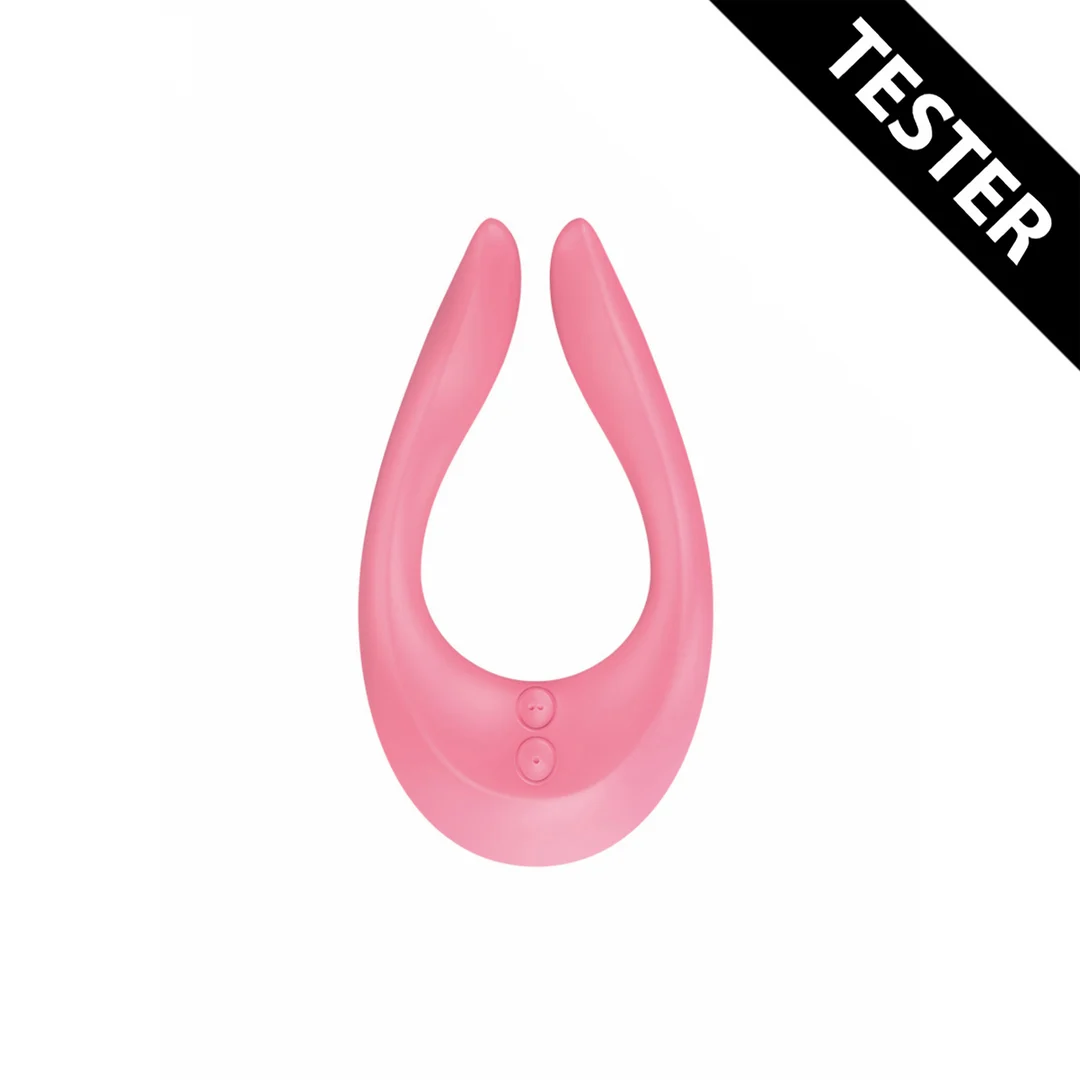 Duo Vibrator für vielseitige Stimulation – Endless Joy Multi Vibrator – Hellrosa – Tester – Bild 1