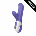 Satisfyer Rabbit Vibrator – gleichzeitige G Punkt und Klitoris Stimulation – Satisfyer, Lila