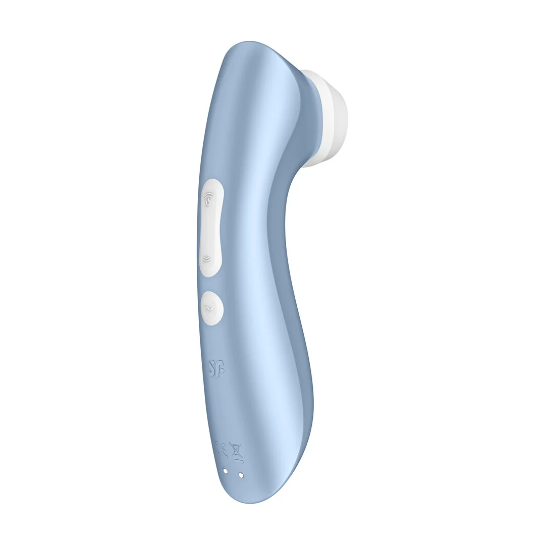 Satisfyer Vibrator für die Klitoris mit Airpulse Technologie – Blau – Bild 2