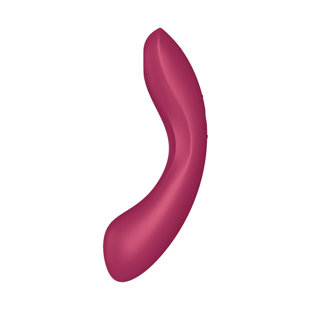 Satisfyer Doppelvibrator mit Air Pulse – Rot – Bild 2