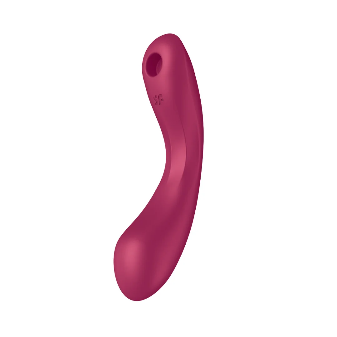 Satisfyer Doppelvibrator mit Air Pulse – Rot – Bild 6