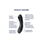 Satisfyer G Punkt Vibrator mit 11 Luftdruckwellen – Curvy Trinity 4 – Bild 3