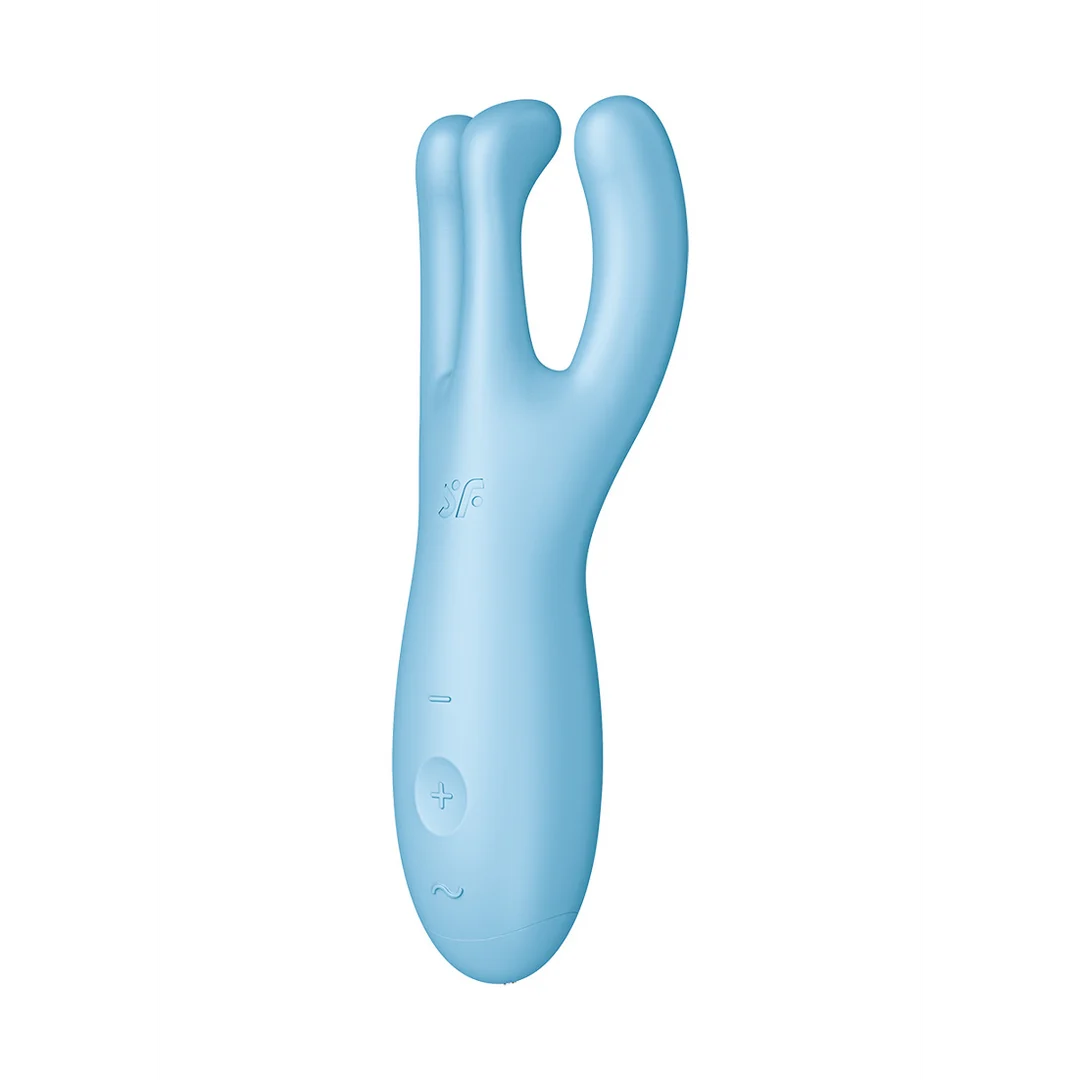 Satisfyer Threesome 4Plus blauer Auflegevibrator mit App – Bild 3