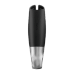 Vibrierender Masturbator mit Ringgriff – Schwarz – Bild 4