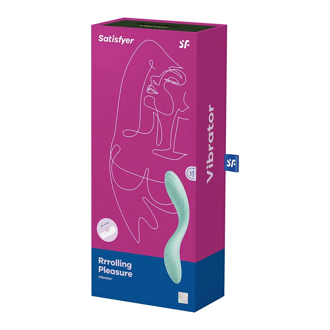 4043975-2 Satisfyer G Punkt Vibrator mit 7 Rollgeschwindigkeiten – Classic Vibrator – Bild 1