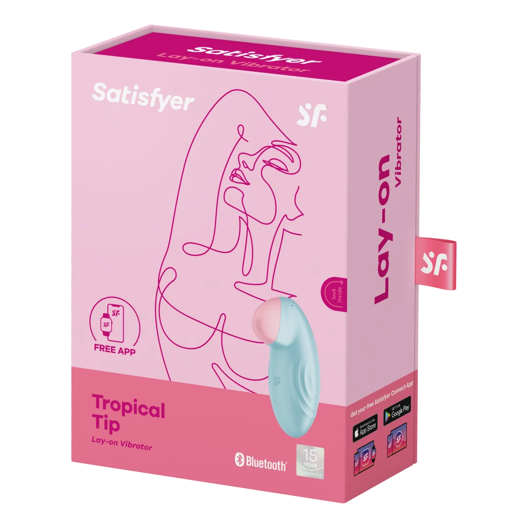 4044347-2 Satisfyer Lay on Vibrator mit spitzer Spitze – Tropical Tip – Bild 1