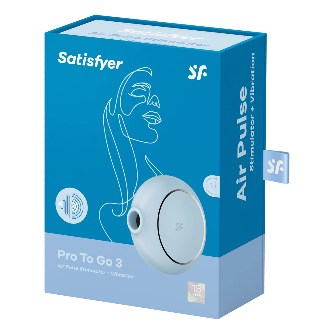Satisfyer Klitorisvibrator mit zwei Motoren – Pro To Go 3 – Bild 1