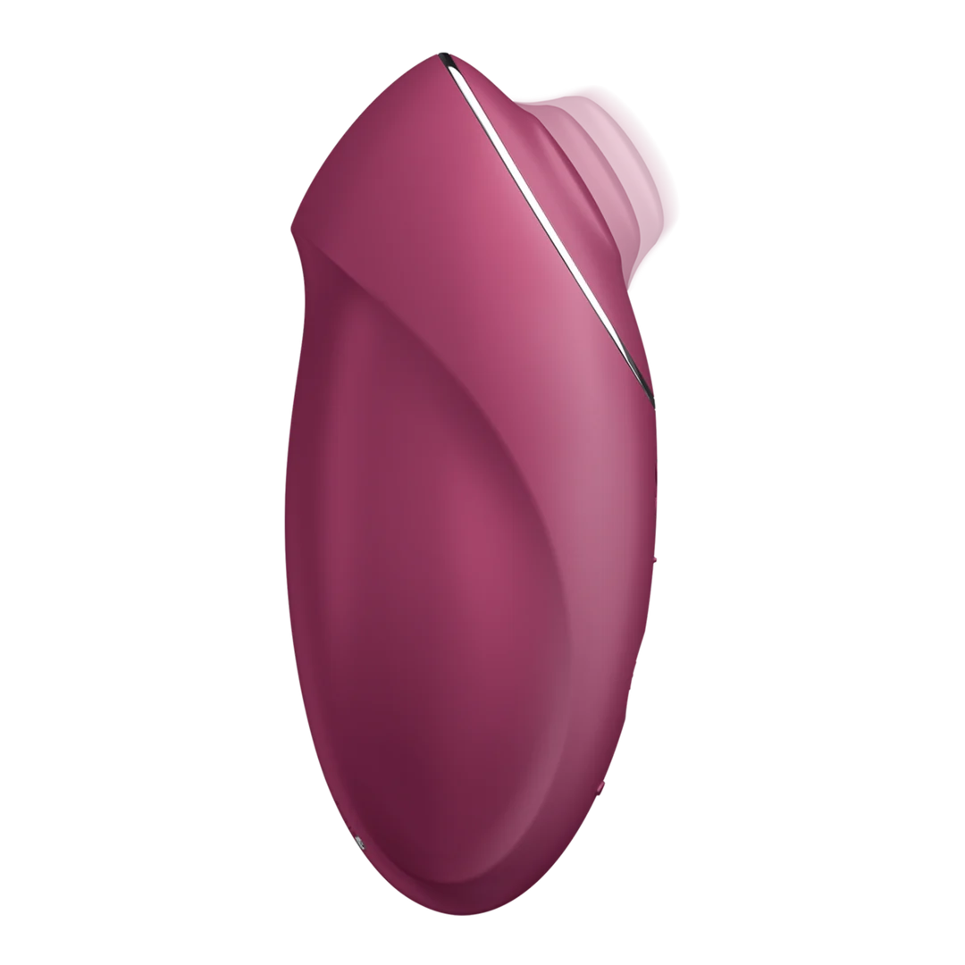 Satisfyer Klitorisvibrator mit 11 Klopf und Vibrationsprogrammen – Tap en Climax 1 – Bild 2