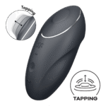 Satisfyer Klitorisvibrator mit 11 Klopf und Vibrationsprogrammen – Tap en Climax 1 – Bild 11