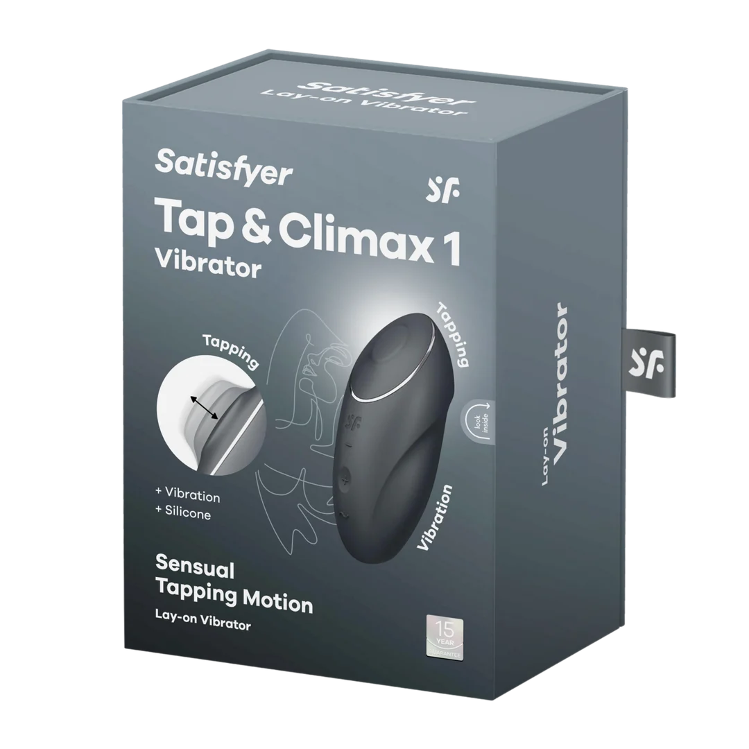 Satisfyer Klitorisvibrator mit 11 Klopf und Vibrationsprogrammen – Tap en Climax 1 – Bild 7