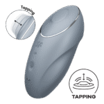 Satisfyer Klitorisvibrator mit 11 Klopf und Vibrationsprogrammen – Tap en Climax 1 – Bild 17