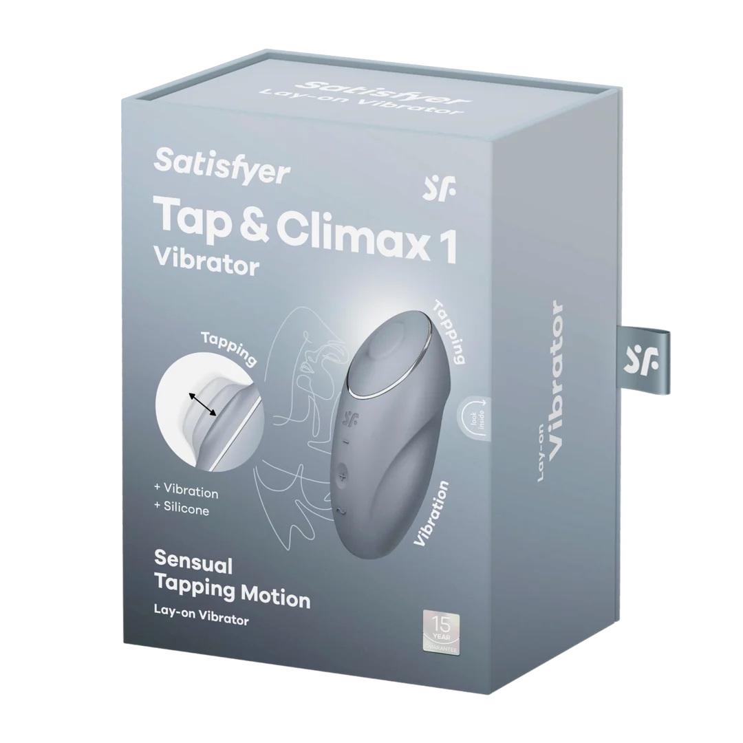 Satisfyer Klitorisvibrator mit 11 Klopf und Vibrationsprogrammen – Tap en Climax 1 – Bild 13