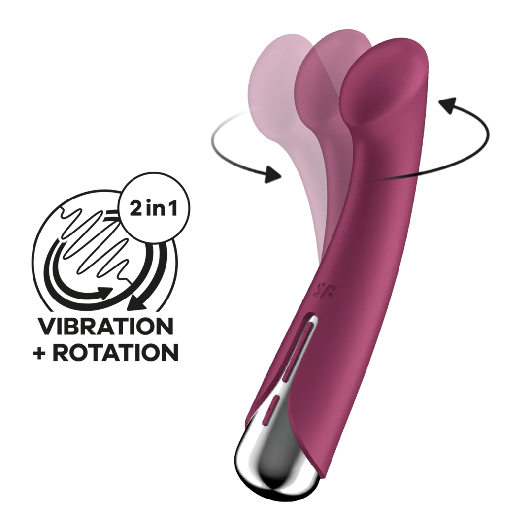 Satisfyer G Punkt Vibrator mit 12 Vibrationsstufen – Rot – Bild 5