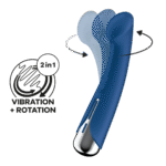 Satisfyer G Punkt Vibrator mit 12 Vibrationsstufen – Rot – Bild 11