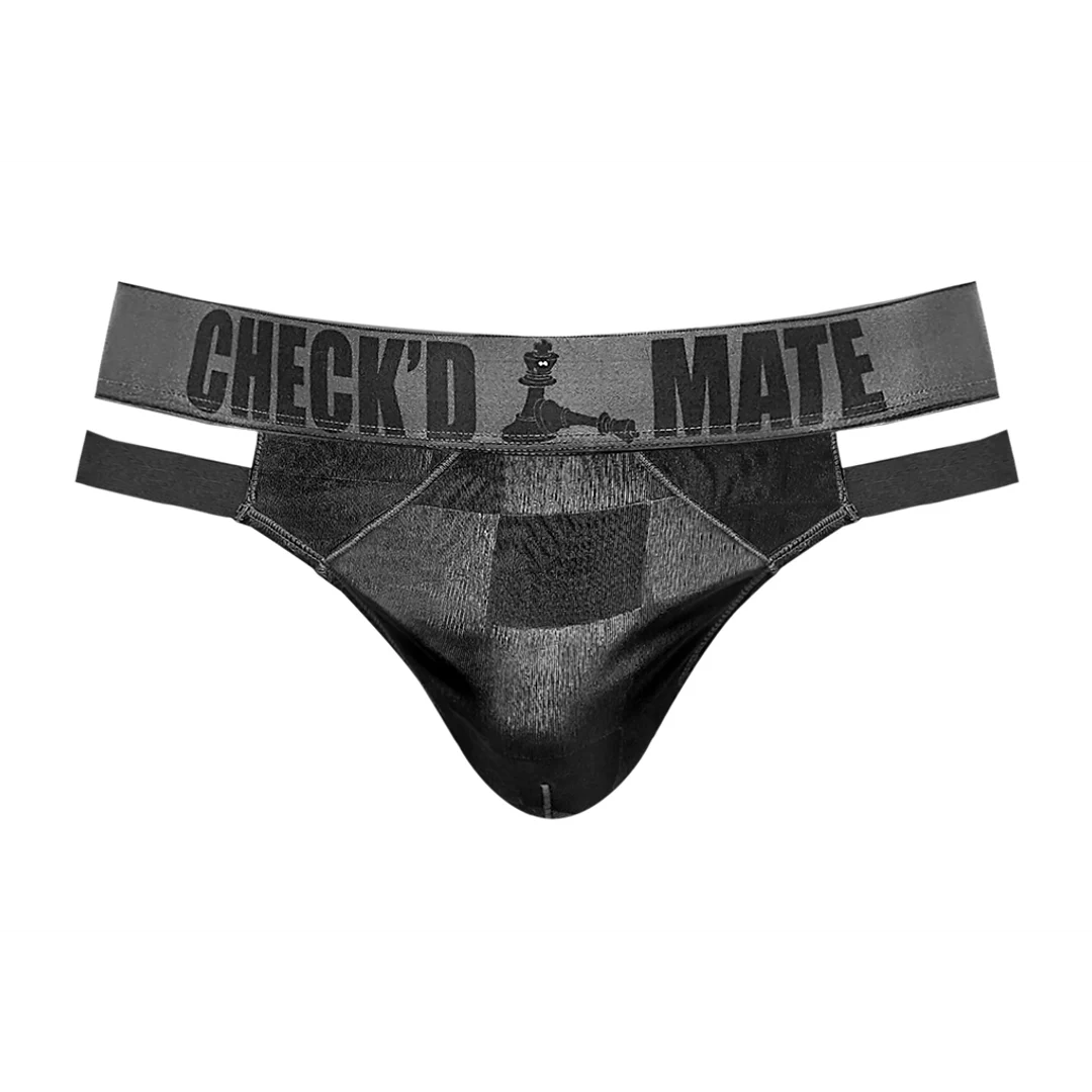 Sexy String mit Cut outs und Schachbrettmuster für einen sinnlichen Look – Male Power – Bild 5
