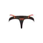 Sexy String mit sportlichen Riemen und Netzstoff für einen athletischen Look – LIN