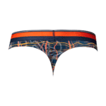 Male Power Tanga mit weißem Marmordruck – Bild 11