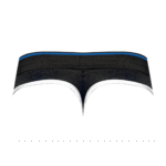 Male Power Panel Thong L/XL schwarz und rot – Bild 11