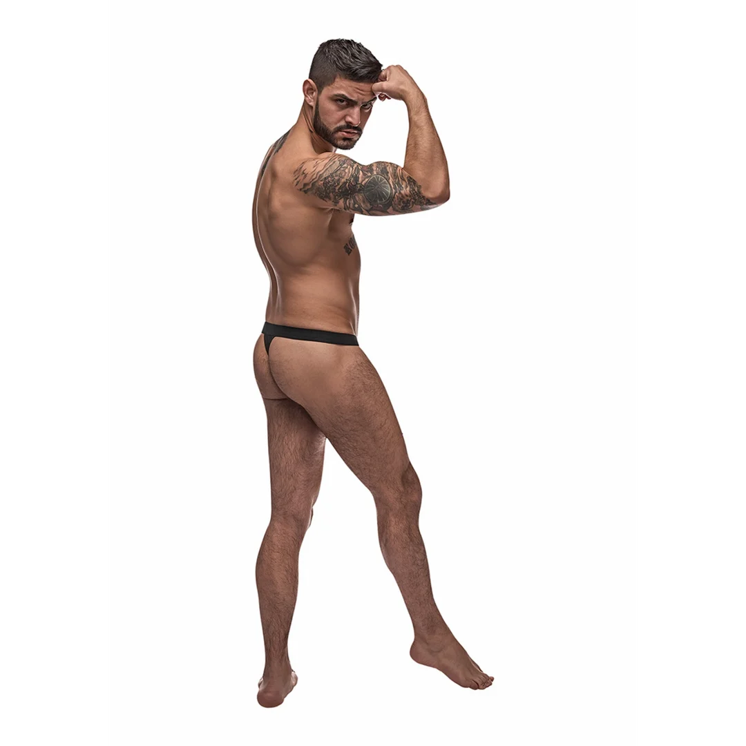 436257BKLX-5 Sexy Jockstrap mit stützendem Beutel für einen sportlichen Look, Male Power – Bild 1