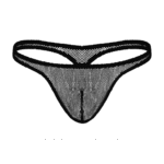 Male Power Bong Thong aus Netzstoff – Bild 3