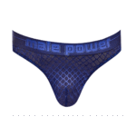Herrenstring mit bequemem T Back und zweifarbigem Bund von Male Power – Bild 4