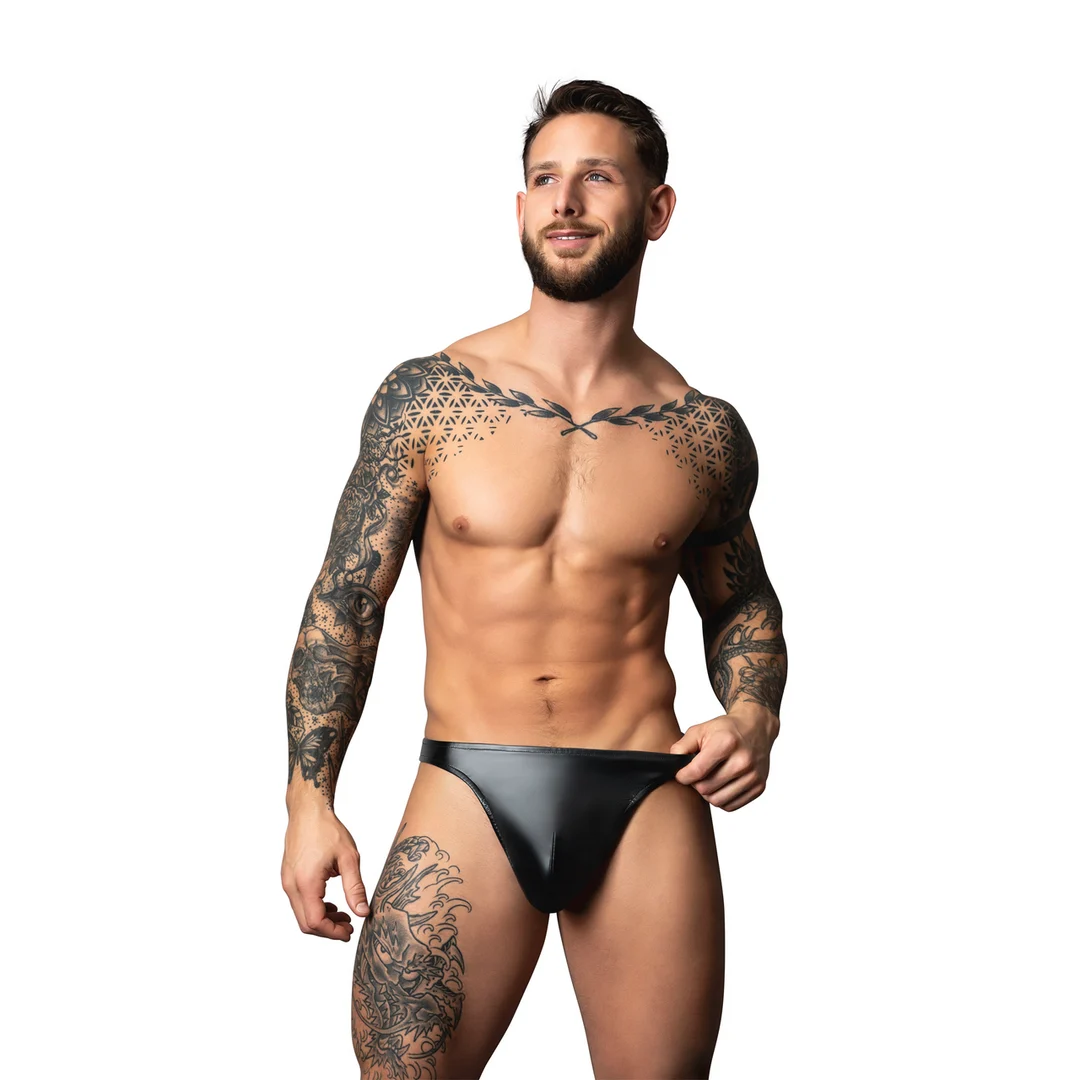 Male Power Wetlook String – Bild 4