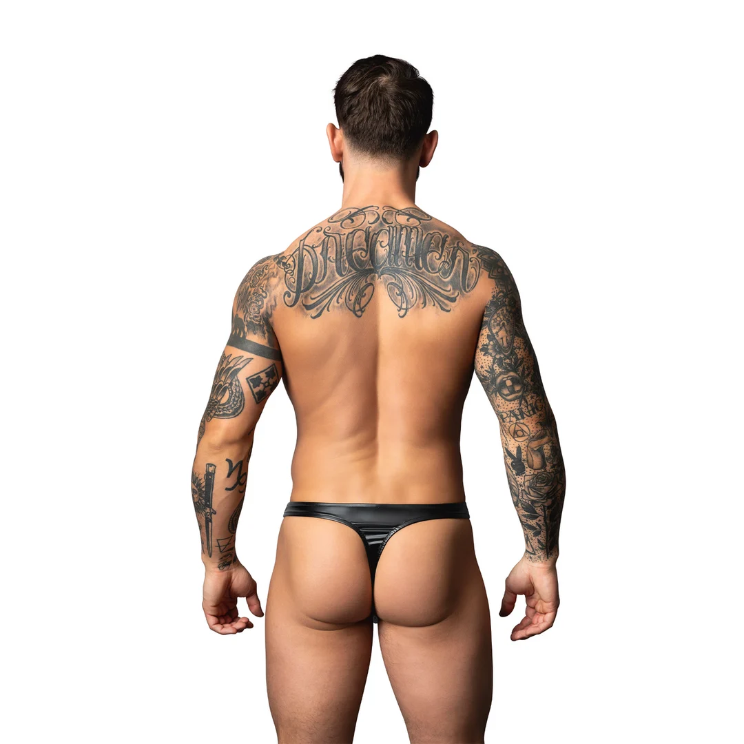 Male Power Wetlook String – Bild 5