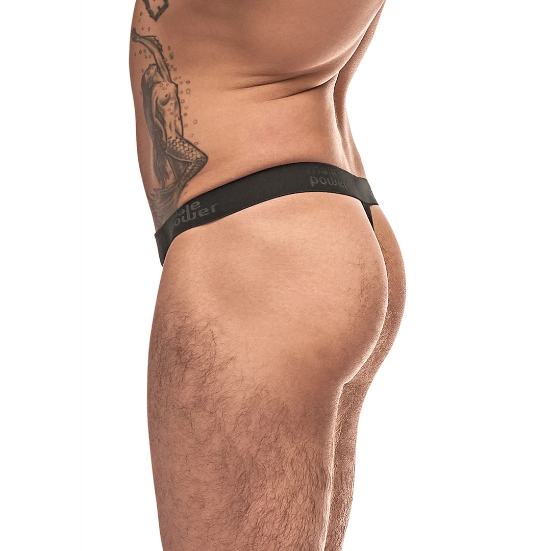 Herrenstring mit abnehmbarer Tasche für einen verspielten Look – Male Power – Bild 1
