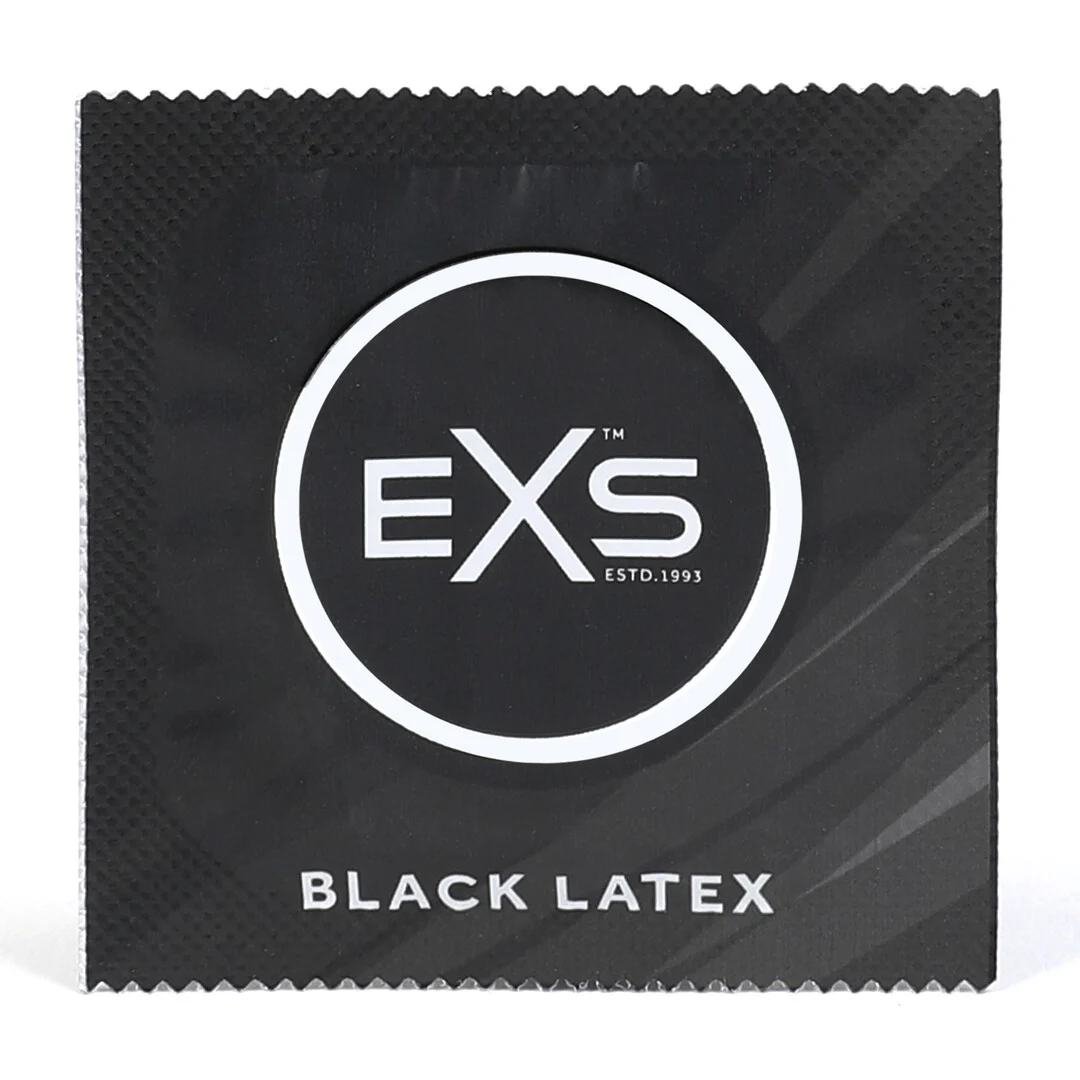 EXS Black Latex Kondome, 48 Stück
