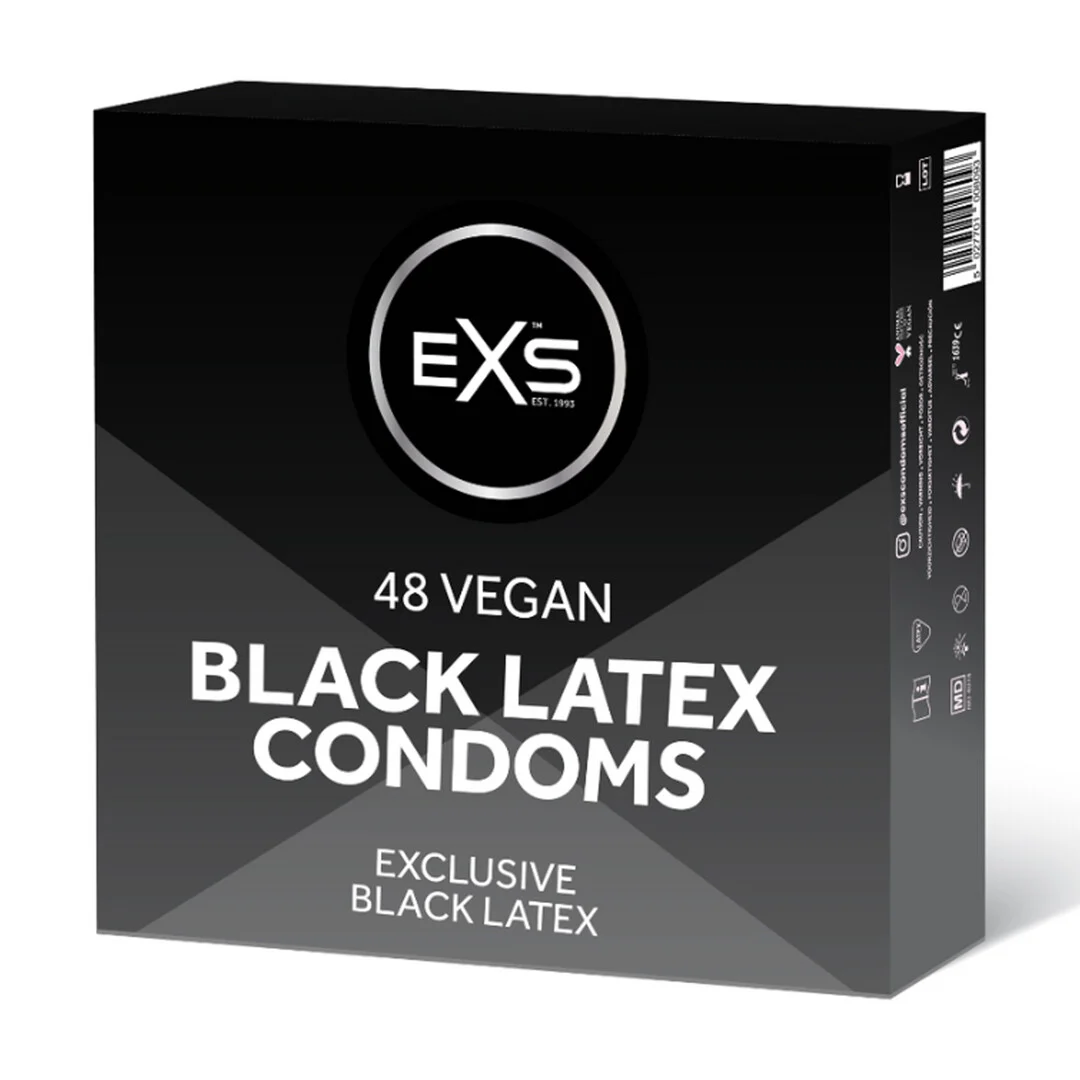 EXS Black Latex Kondome, 48 Stück – Bild 4